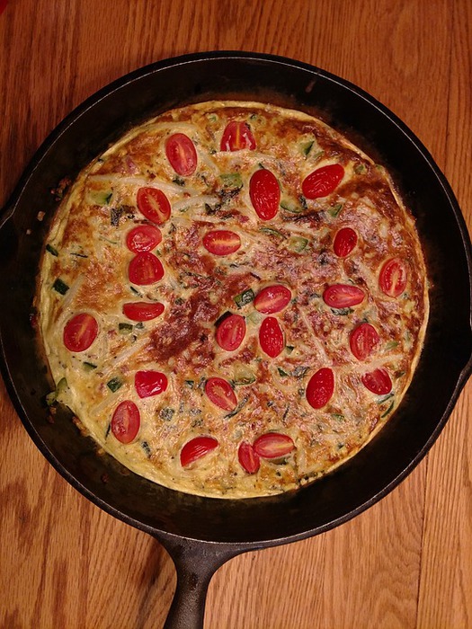 RECEPT: Řecká frittata